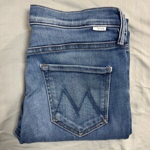 MOTHER Straight Leg Jeans - Classic Denim